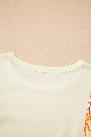 Sunset Serenade Sleeve Tee