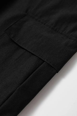 Town Line Black Pull-On Pants