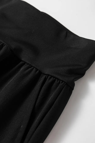 Town Line Black Pull-On Pants