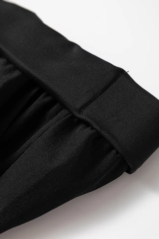 Town Line Black Pull-On Pants