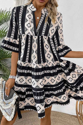 Tribal Nicks Dress
