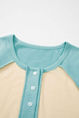 Turquoise Plus Size Breeze Tee