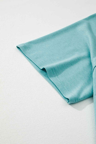 Turquoise Plus Size Breeze Tee