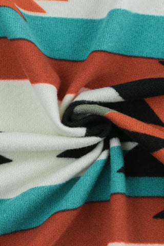 Turquoise Trail Aztec Cardigan