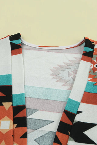 Turquoise Trail Aztec Cardigan
