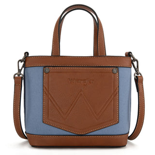 Wrangler Canvas Mini Top Handle Tote/Crossbody