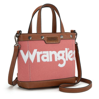 Wrangler Canvas Mini Top Handle Tote/Crossbody