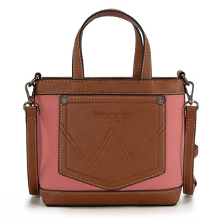Wrangler Canvas Mini Top Handle Tote/Crossbody