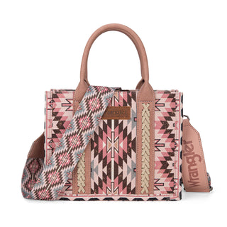 Wrangler Southwestern Pink Pattern Crossbody and Wallet Set