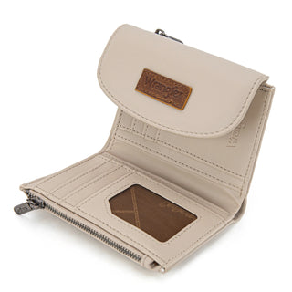 Wrangler Color Block Tote/Crossbody & Wallet Set – Green and Tan