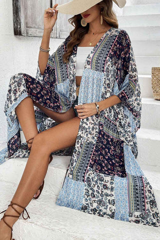 Wanderlust Patchwork Duster Kimono
