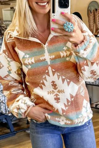 Western Horizon Pullover