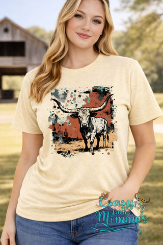 Western Longhorn Tee
