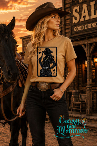 Western Cowgirl Queen Tee