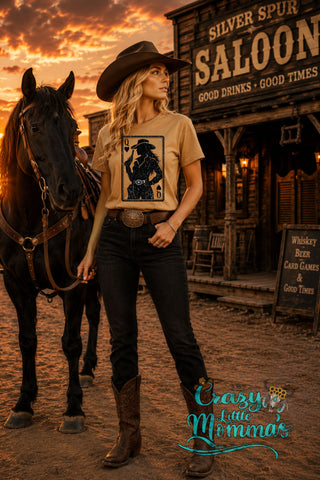 Western Cowgirl Queen Tee