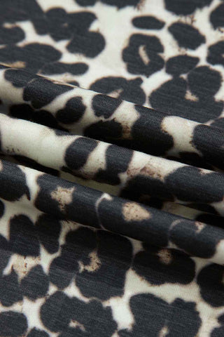 Wild Leopard Tee and Shorts Set