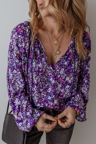 Wildflower Nights Peasant Blouse