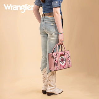 Wrangler Aztec Crossbody and Card Holder Set