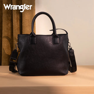 Wrangler Carry-All Aztec Expandable Tote/Crossbody and Wallet Set