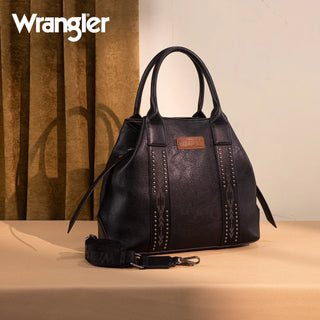 Wrangler Carry-All Aztec Expandable Tote/Crossbody and Wallet Set