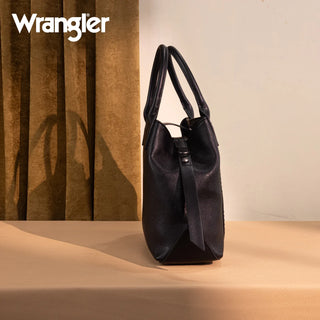 Wrangler Carry-All Aztec Expandable Tote/Crossbody and Wallet Set